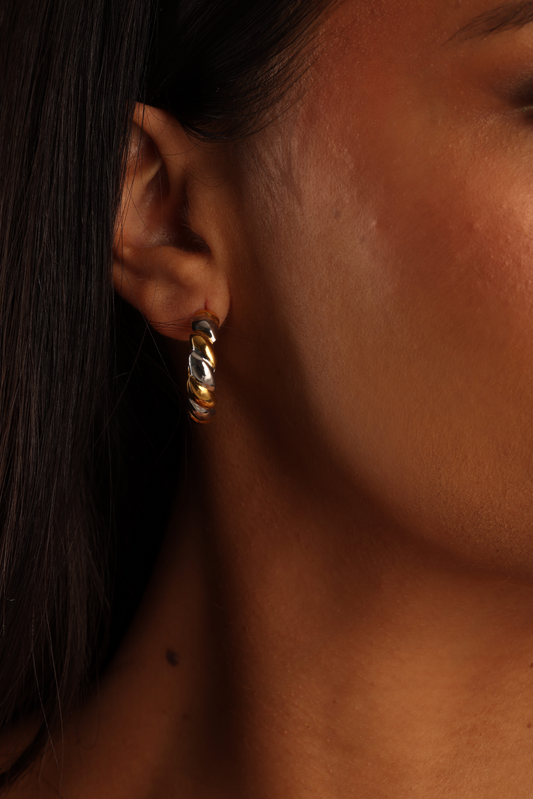 SOLSTICE BICOLOR EARRINGS