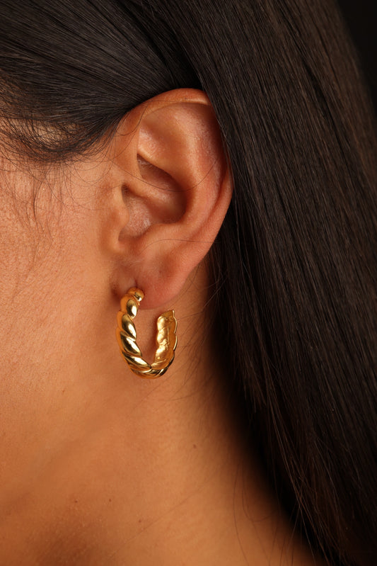 SOLSTICE GOLD EARRINGS